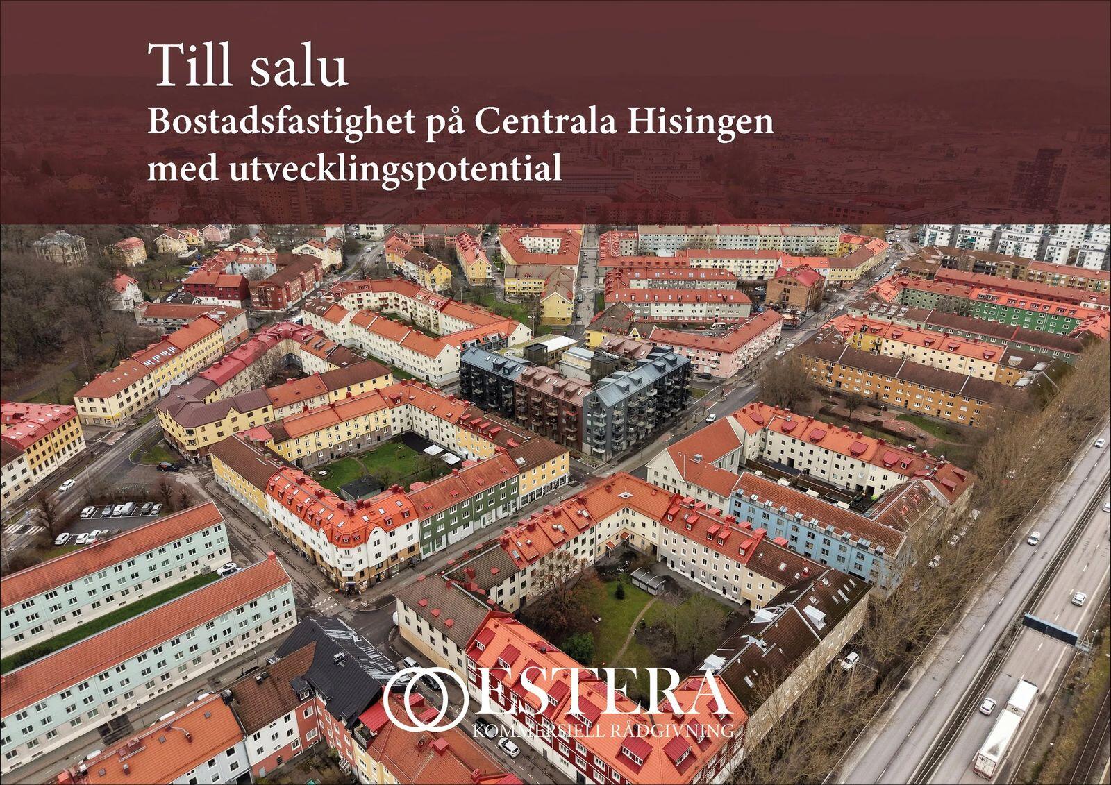 Bostadsfastighet på Centrala Hisingen med utvecklingspotential