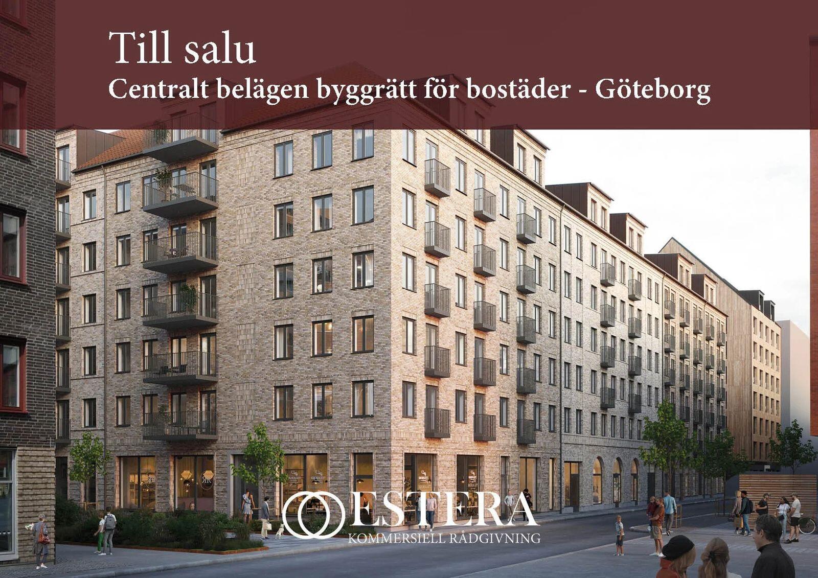 Centralt belägen byggrätt för bostäder - Göteborg
