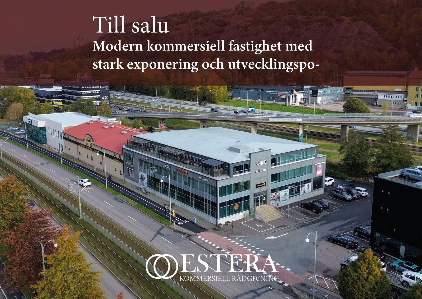 Kommersiell fastighet i Mölndal – Fjällämmeln 3